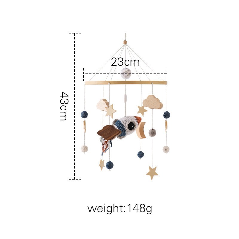北歐風安撫床鈴