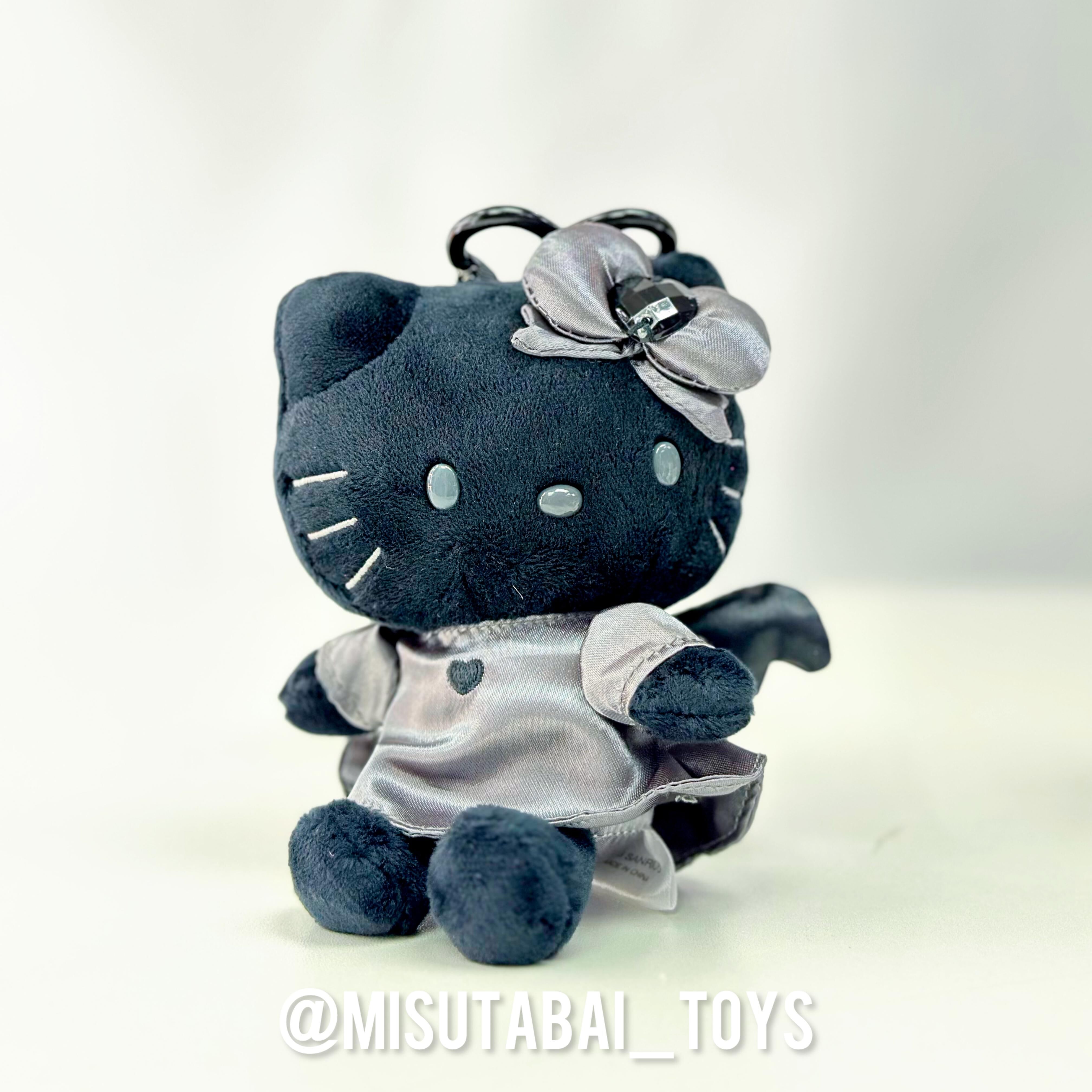 Hello Kitty Angel Mascot keychain (Black Ver.)