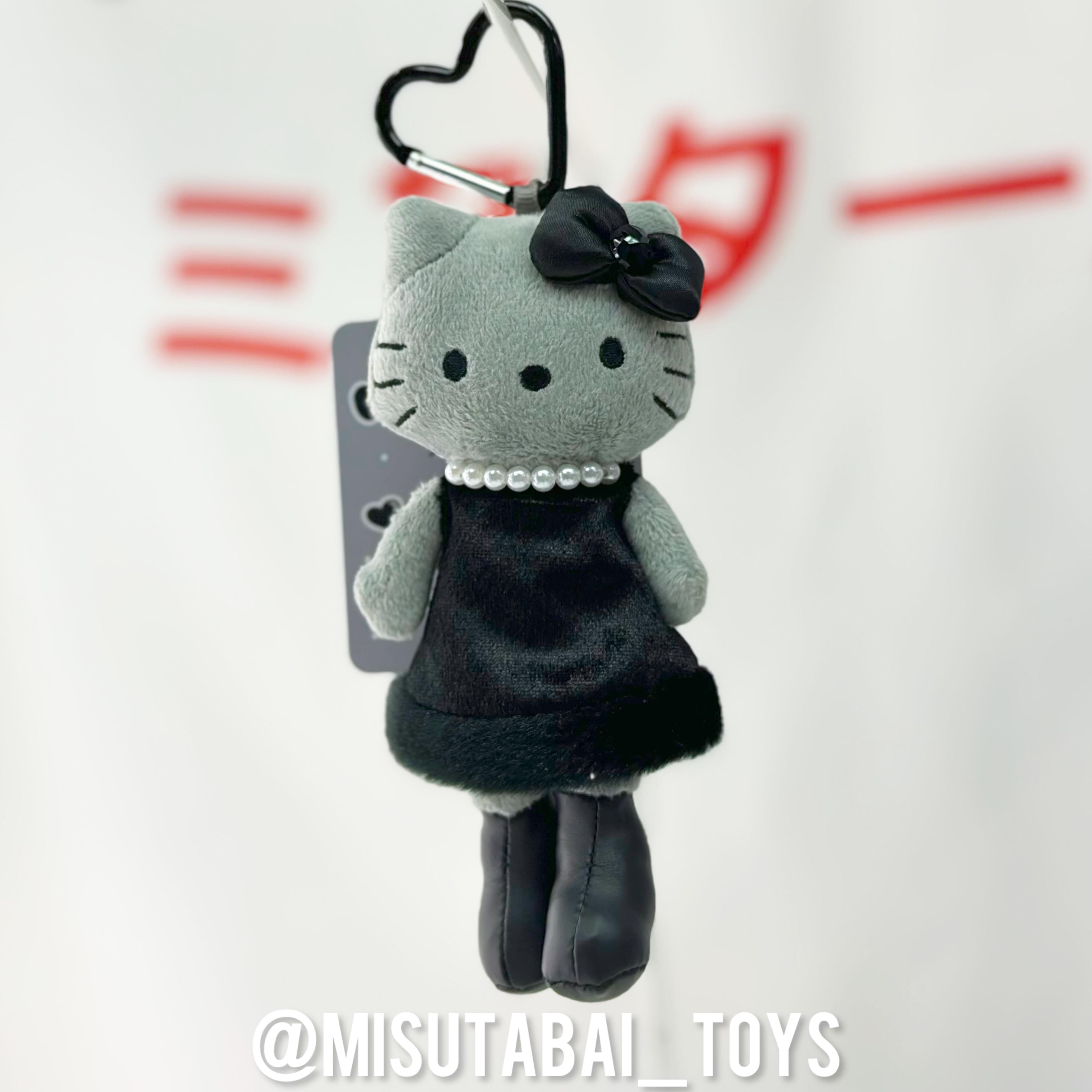 Hello Kitty Style Up Mascot keychain (Gray Ver.)