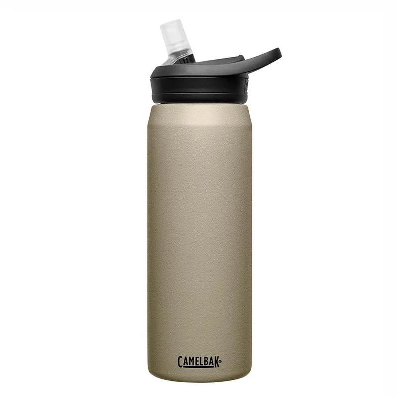【CamelBak】750ml eddy+不鏽鋼多水吸管保溫瓶(保冰)黑、淺沙漠、潟湖藍、白、海軍藍 / CB2809