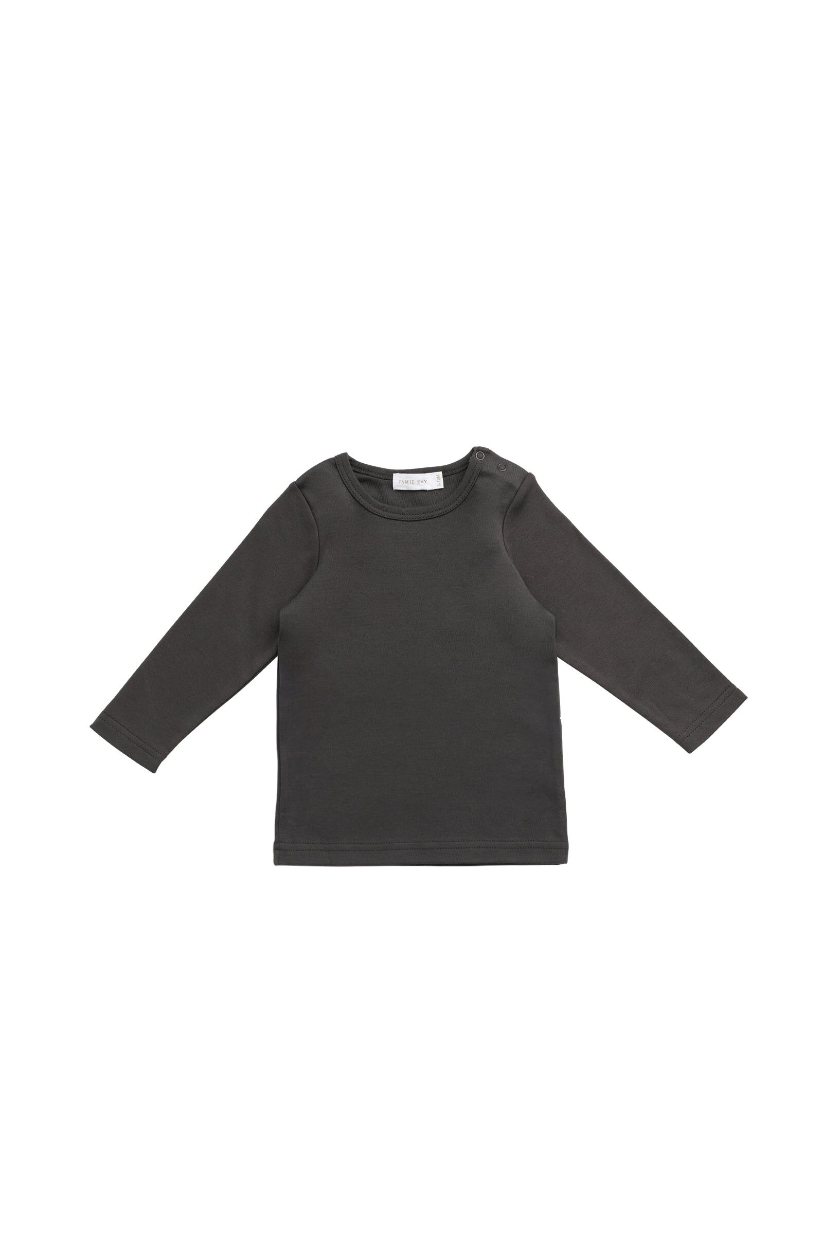 【預購】JAMIE KAY - Pima Cotton Vinny Long Sleeve Top（Bistre）