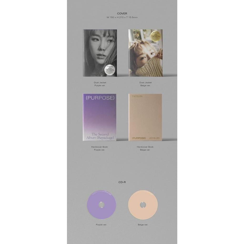 太妍 TAEYEON ' PURPOSE ' 正規二輯 改版專輯