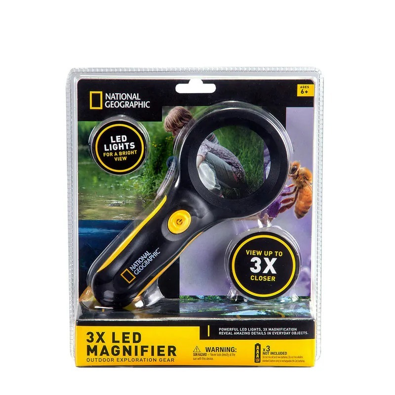 NATIONAL GEOGRAPHIC 國家地理 3倍 LED 放大鏡
