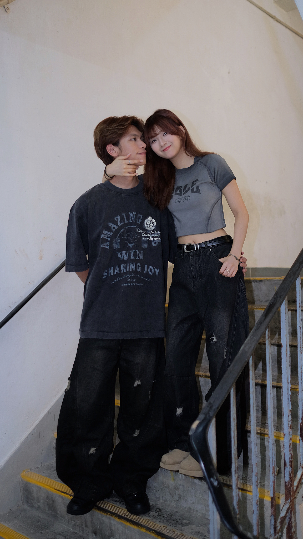 ST0055 洗水Print Tee