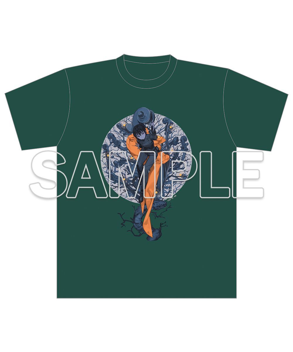 預購-『奇諾の旅 the Beautiful World』25周年紀念 T恤　A 小提琴之木 【日本進口精品】