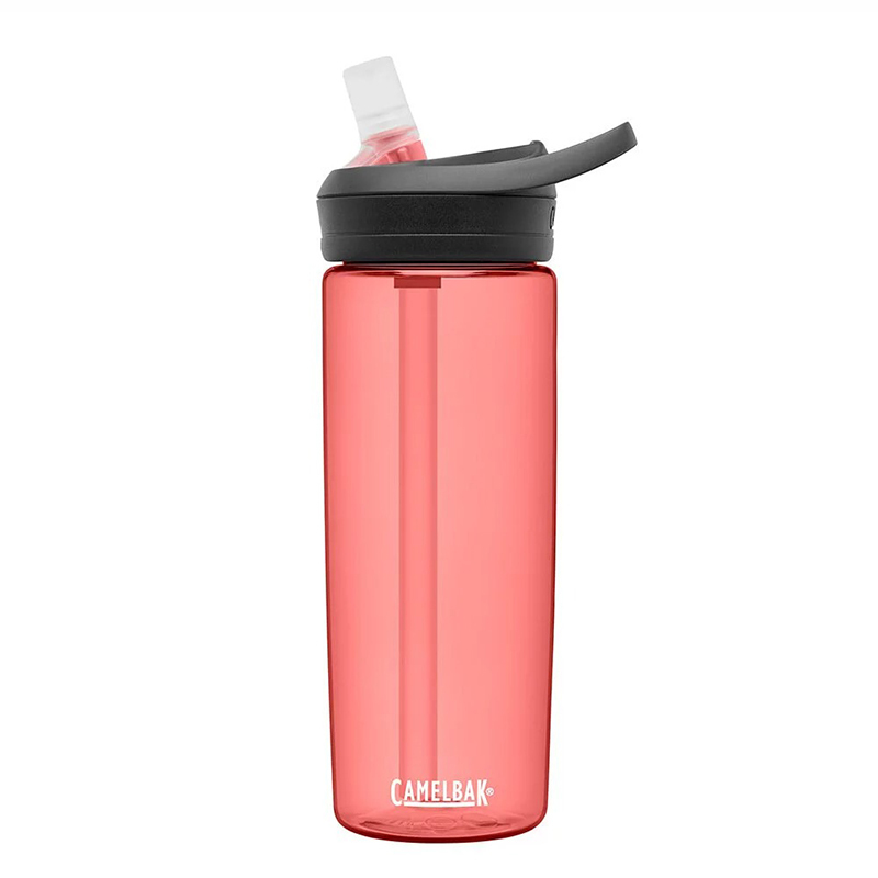 【CamelBak】600ml eddy+多水吸管水瓶RENEW-[白、黑、透藍、橄欖綠、海藍綠]