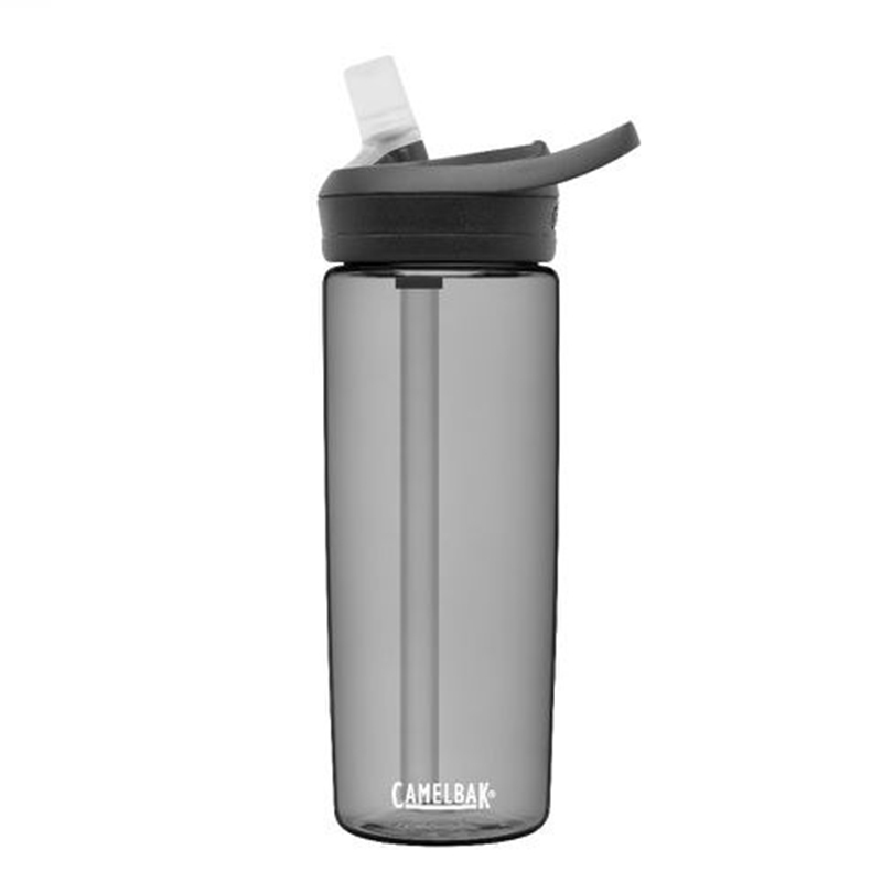 【CamelBak】600ml eddy+多水吸管水瓶RENEW-[白、黑、透藍、橄欖綠、海藍綠]