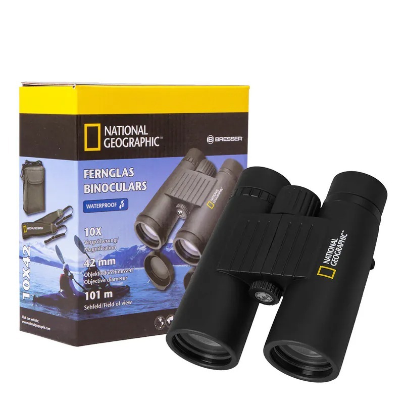 NATIONAL GEOGRAPHIC 國家地理 防水 10x42 全塗層棱鏡雙筒望遠鏡