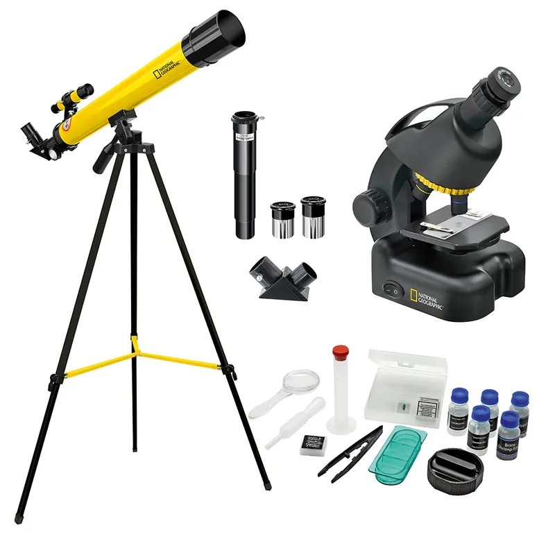 NATIONAL GEOGRAPHIC 國家地理 望遠鏡+顯微鏡套裝