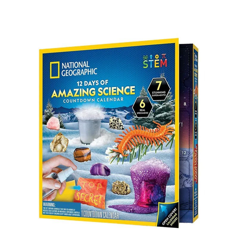 NATIONAL GEOGRAPHIC 國家地理 12日科學探索節慶降臨曆