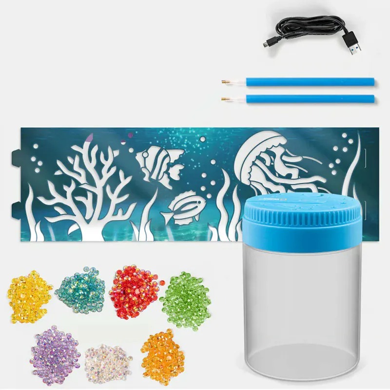 NATIONAL GEOGRAPHIC 國家地理 繽紛海洋奇幻夜燈手作套組