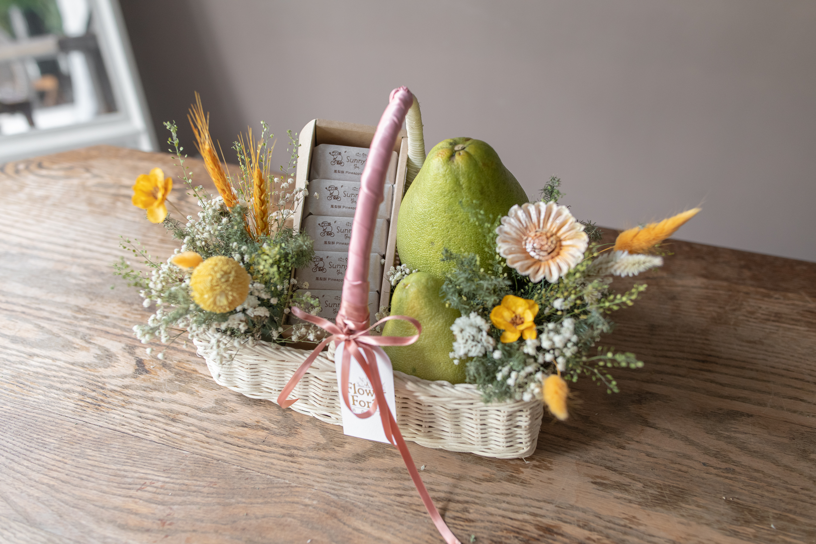 永恆柚香 | 乾燥花禮盒