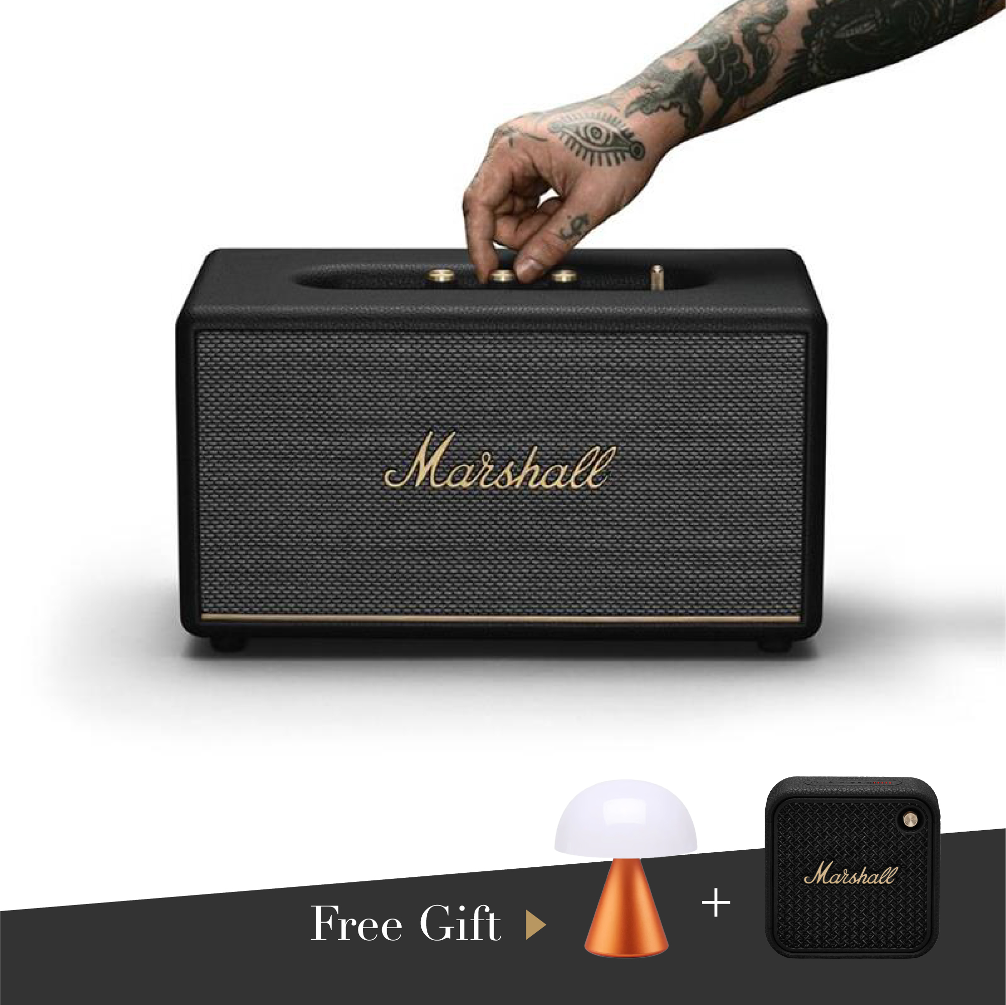 【Marshall VIP】Marshall Stanmore III 藍芽喇叭 黑色