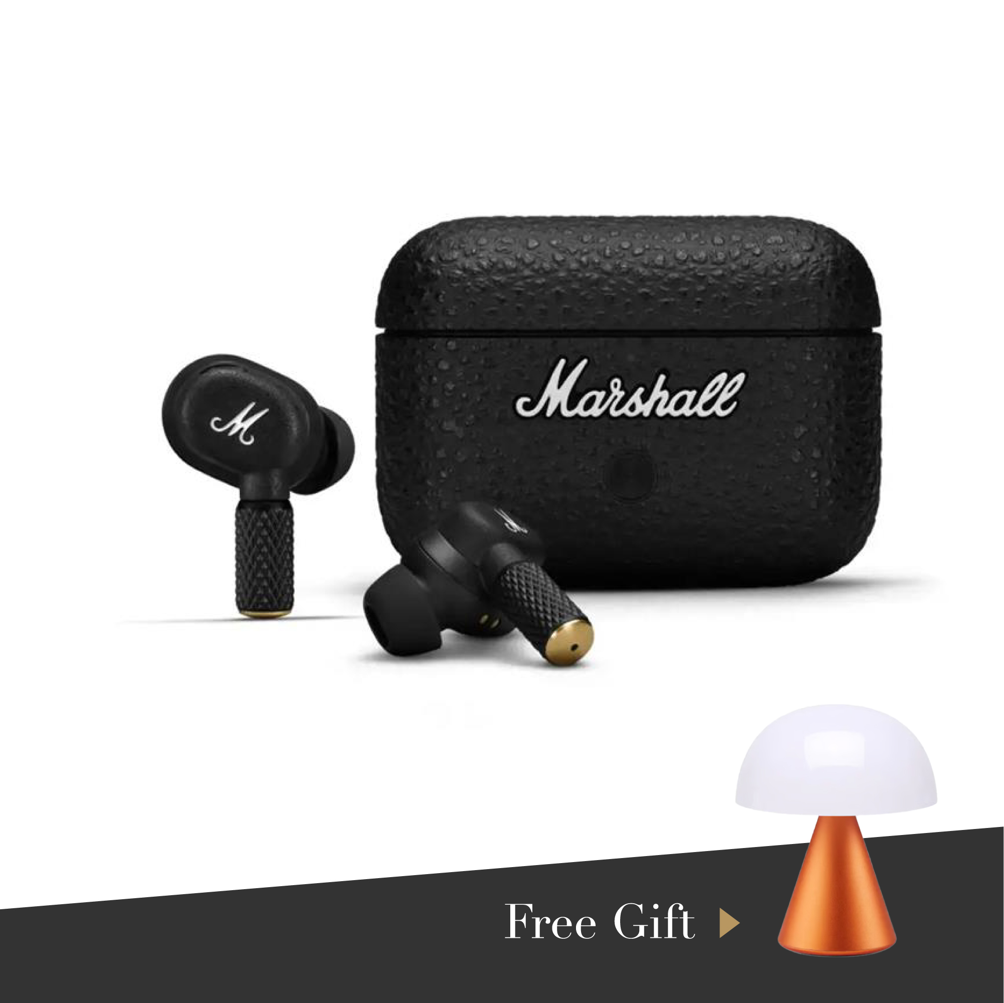 【Marshall VIP】Motif II A.N.C. 主動降噪真無線耳機 黑色