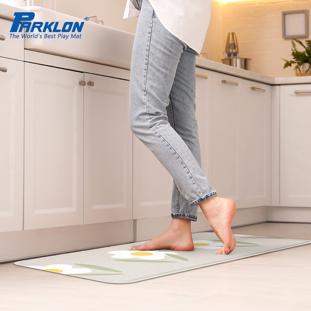 【PARKLON】韓國帕龍 - 雙面多用途長地墊 -【黛西小花】廚房墊/走道墊