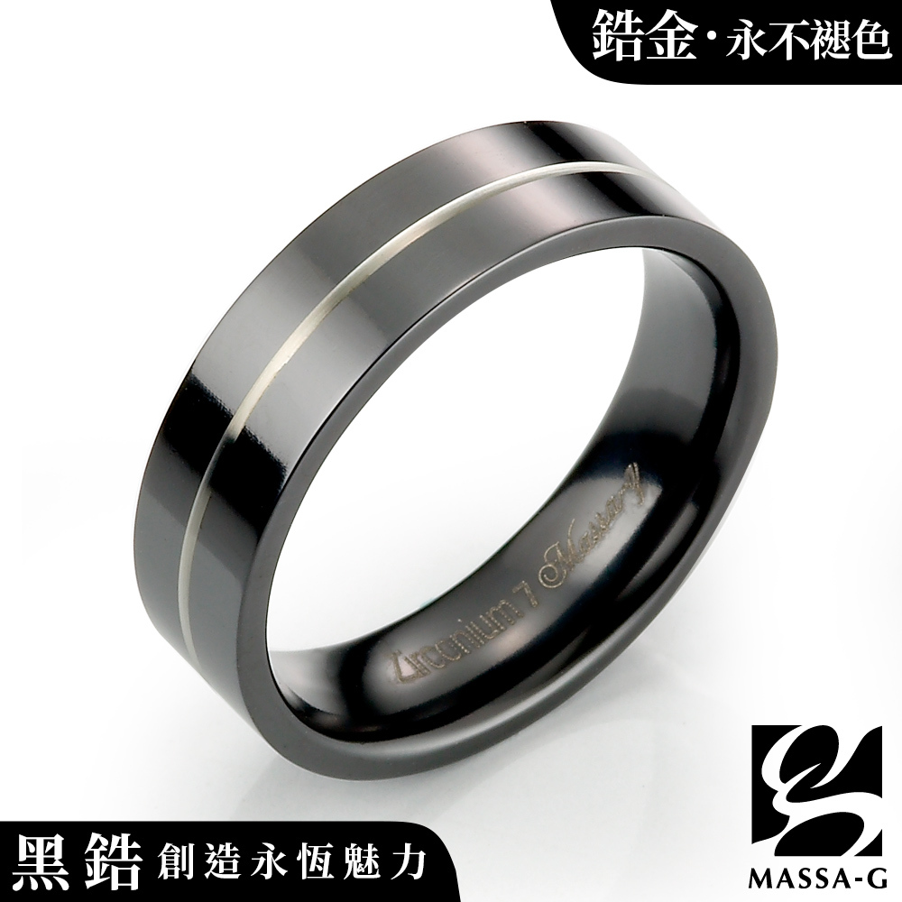 MASSA-G DECO系列【夏日約定】黑鋯戒