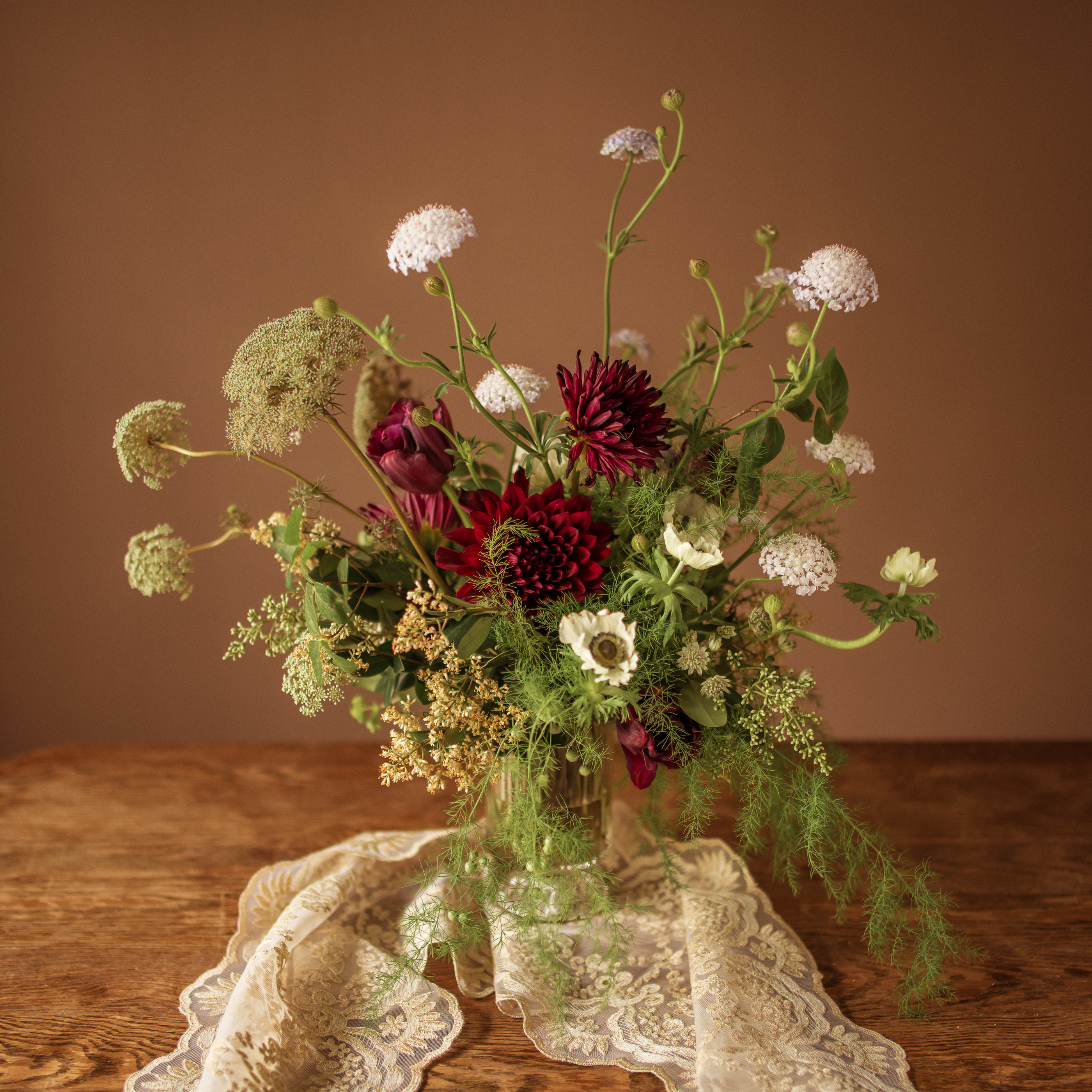 暮紅的呢喃 | 桌花