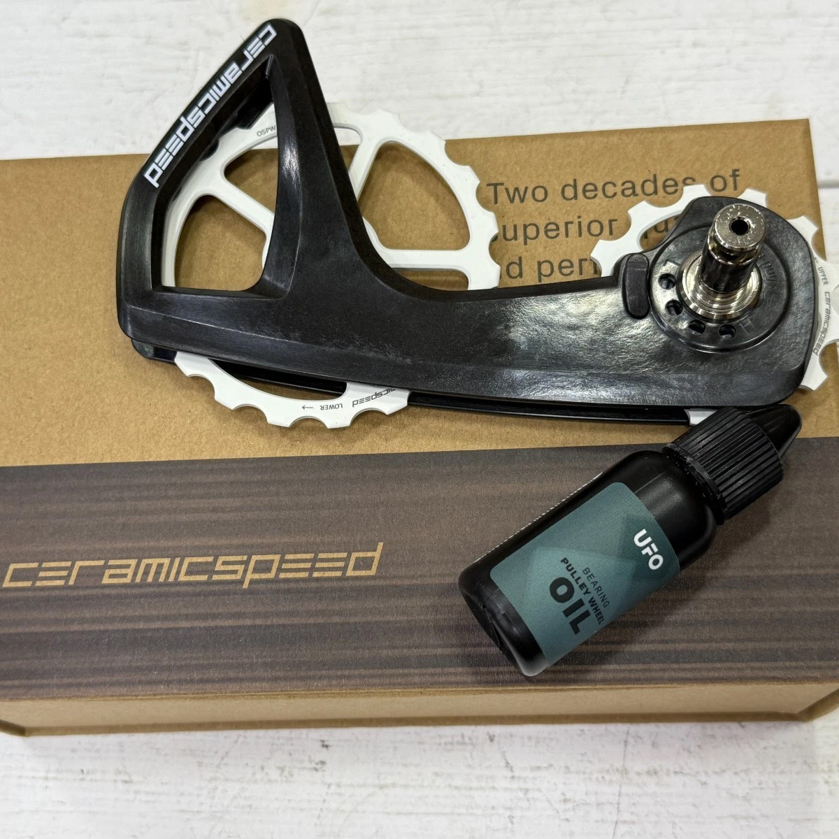 Ceramicspeed OSPW RS 5-Spoke 加大導輪組 Cerakote Edition (Shimano 9250/8150)