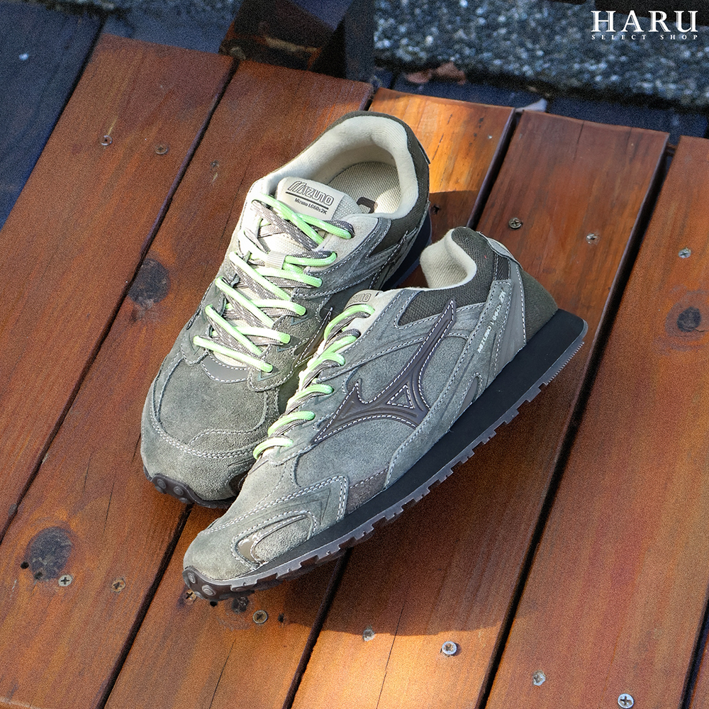 Mizuno 美津濃 LG 60S 2K 橄欖綠 德訓鞋 復古休閒鞋 D1GH242106