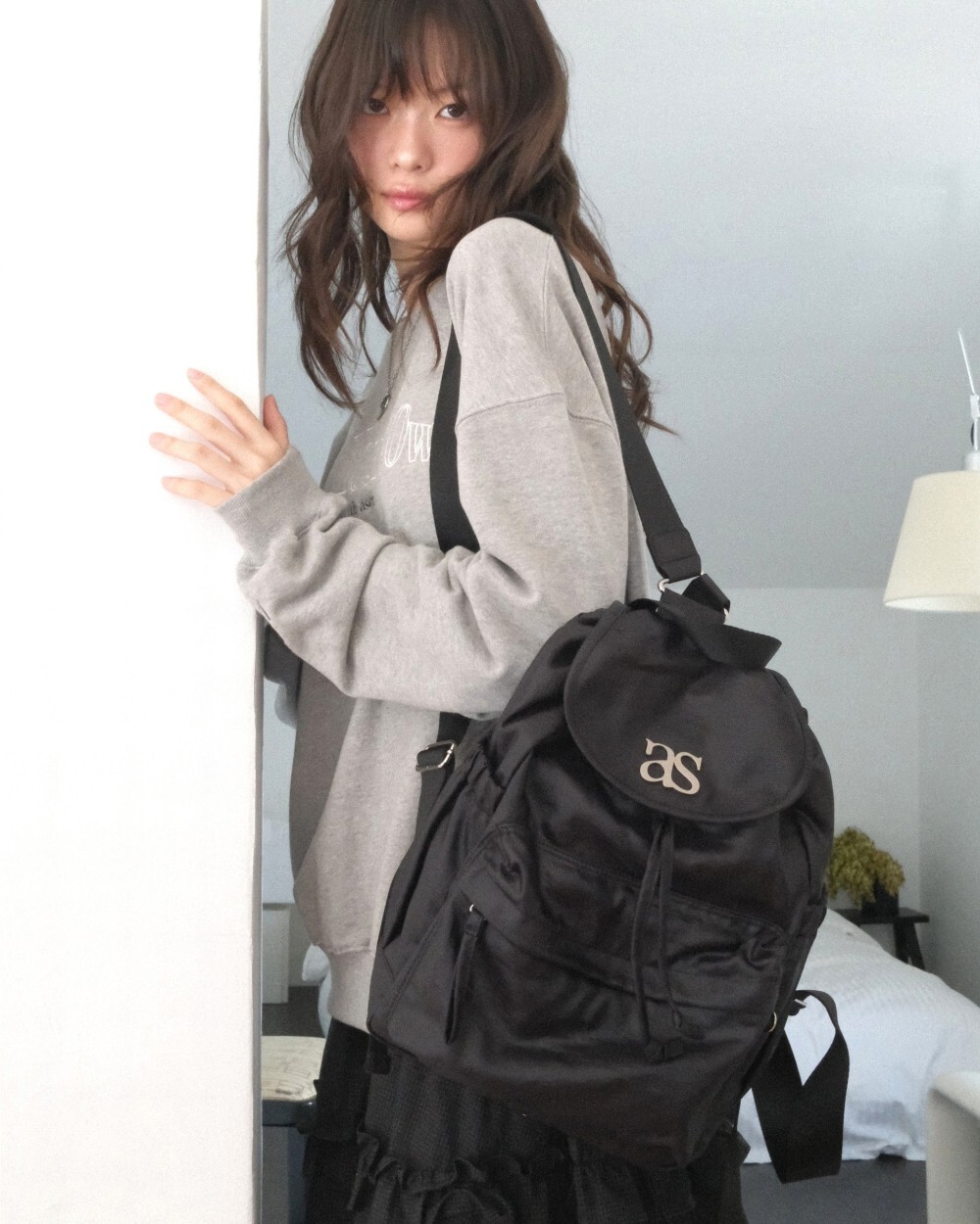 as’’on ason  DEAR NYLON BACKPACK 尼龍後背包