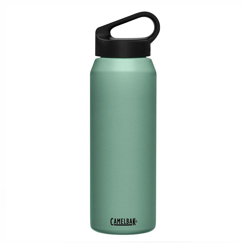 【CamelBak】1000ml Carry cap不鏽鋼樂攜日用保溫瓶(保冰)灰綠/CB2368301001