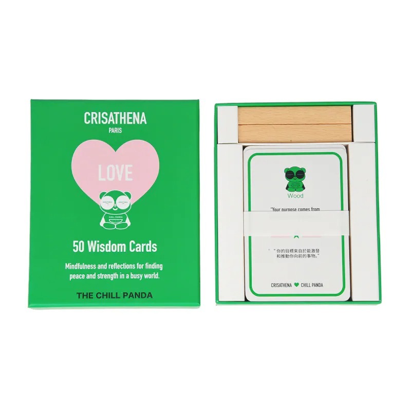 0917cr69-Crisathena-Chill Panda 50 Wisdom Cards (A65)