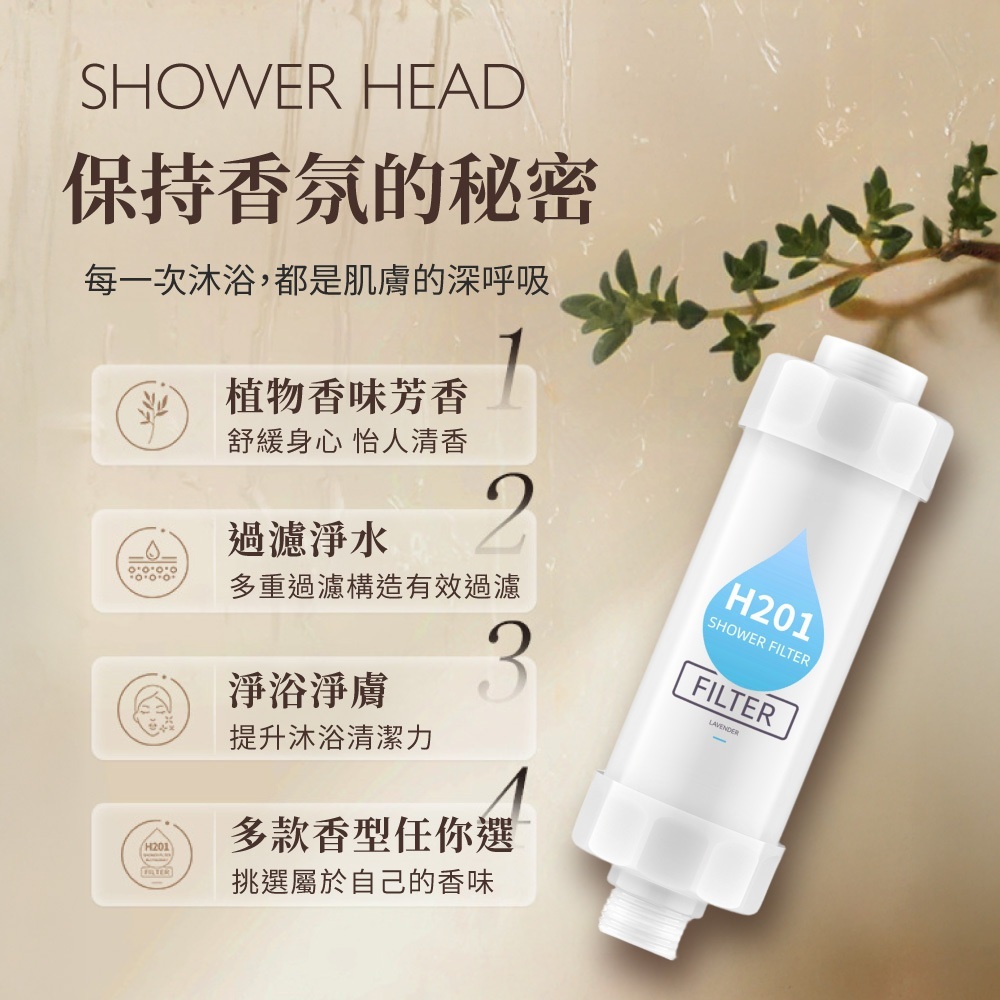 香氛蓮蓬頭濾芯【WY0278】