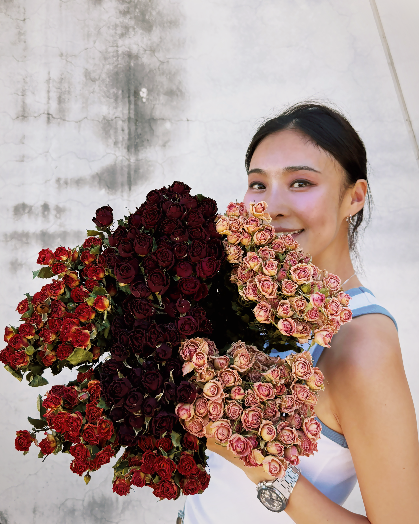 迷你乾燥玫瑰（荷蘭）