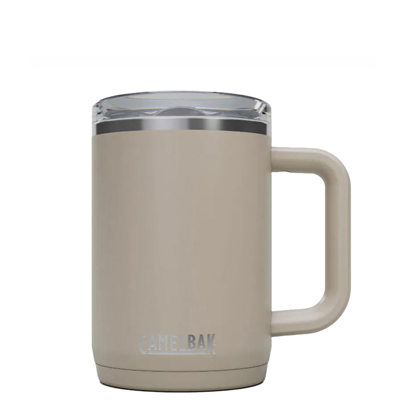 【CamelBak】500ml Thrive Mug 防漏不鏽鋼日用保溫馬克杯(保冰) [濃黑、天空紫、象牙白]