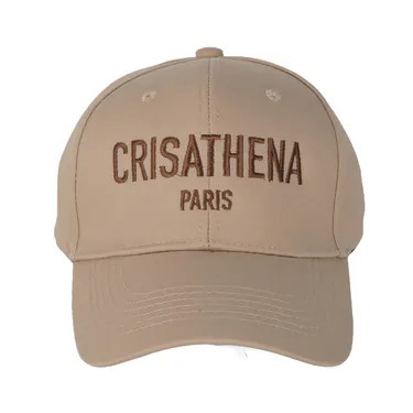 0917cr72-Crisathena-Paris "Large Characters" Hat (A68藍) (A69駱駝) (A70綠) (A71灰) (A72紫) (A73艷藍)