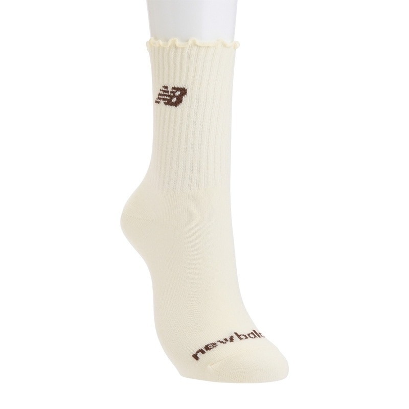 現貨┃日本 New Balance 三雙組 捲邊 大地色 木耳邊 襪子 長襪