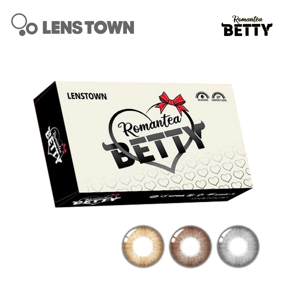 Lenstown Romantea Betty 1 Month 美瞳 彩色 月拋 隱形眼鏡 2片