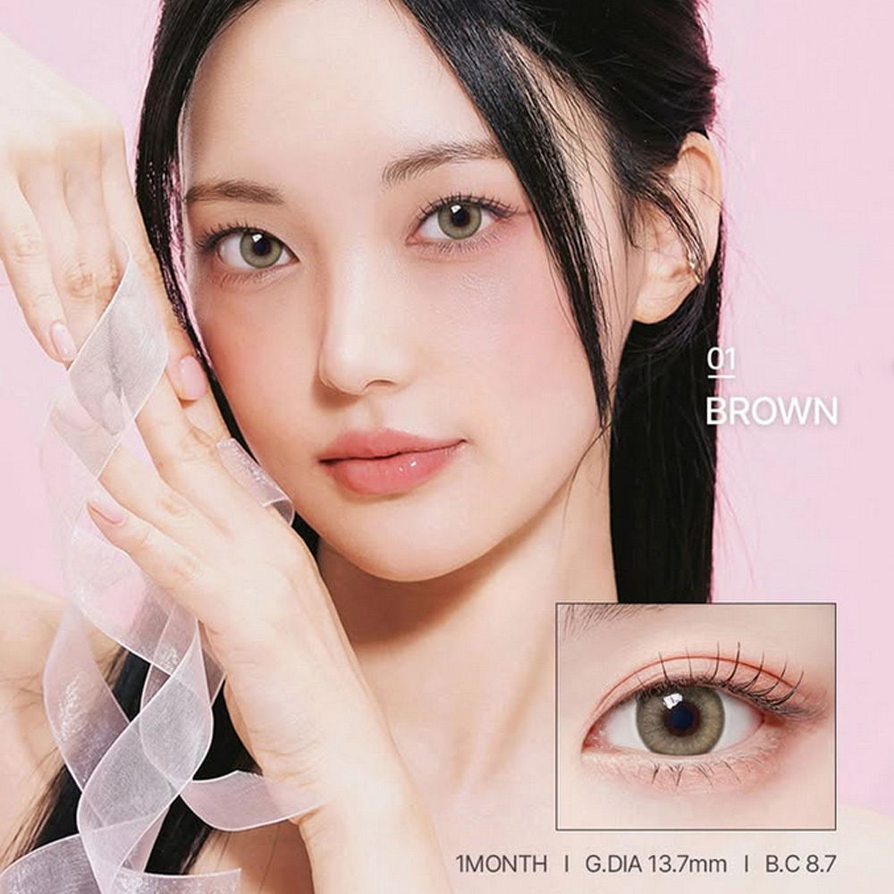 Lenstown Romantea Betty 1 Month 美瞳 彩色 月拋 隱形眼鏡 2片