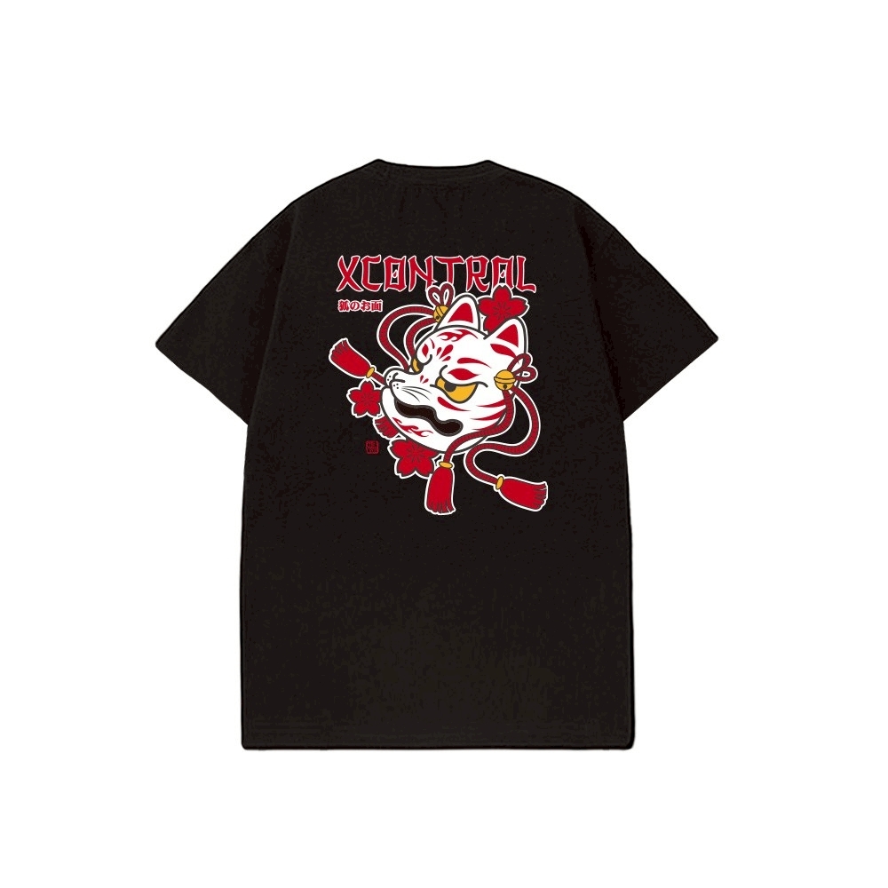 XCTRL 狐面短T-黑