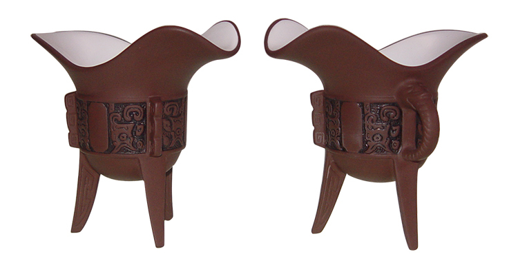 鹿港窯禮品館｜紫砂爵杯與青瓷爵杯推薦 茶酒品茗收藏首選 質感工藝典雅