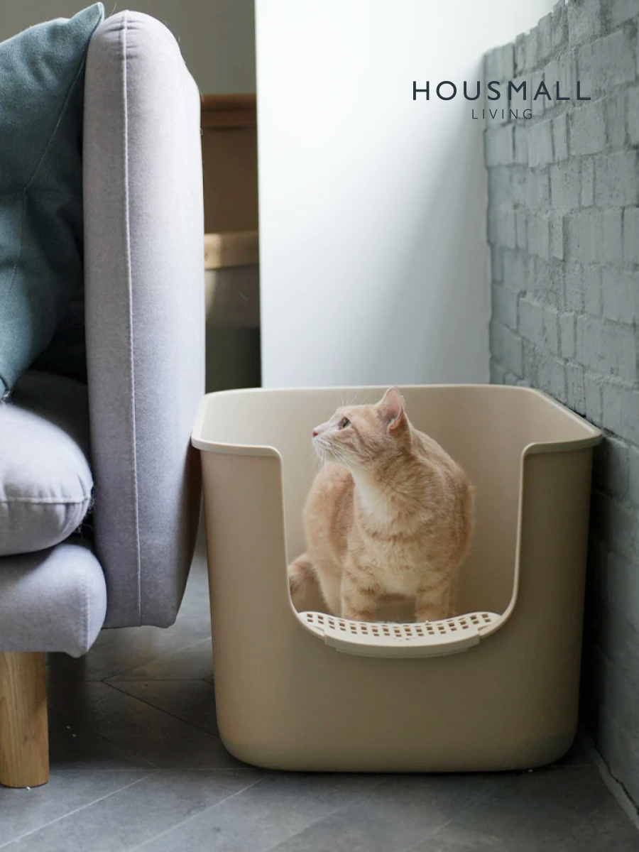 【小宅生活 Housmall Living】COMFY | 開放式大貓砂盆