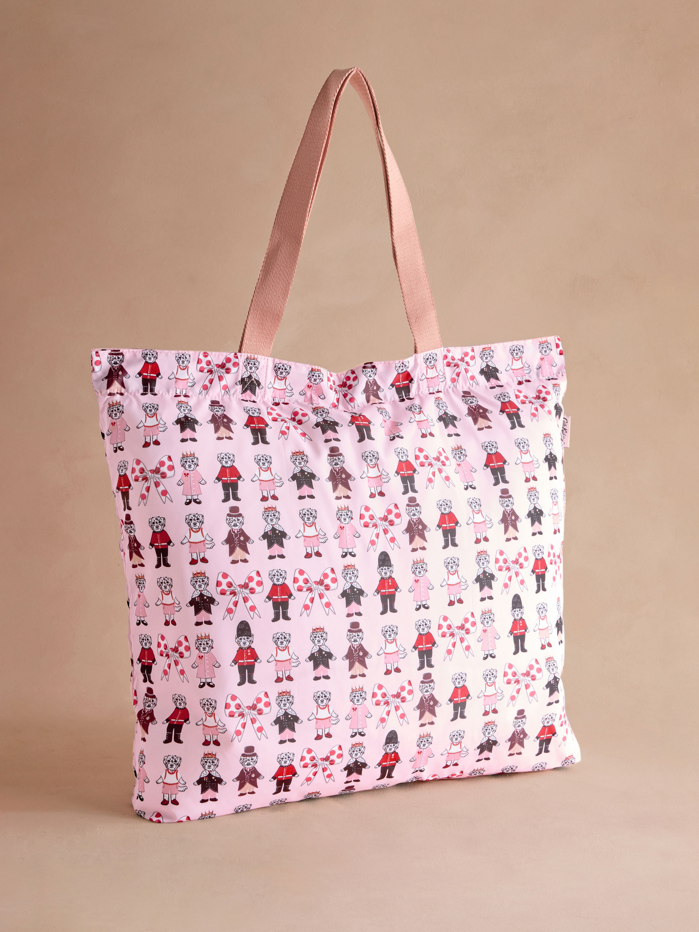 London Dogs 大型可折疊拉鍊購物袋