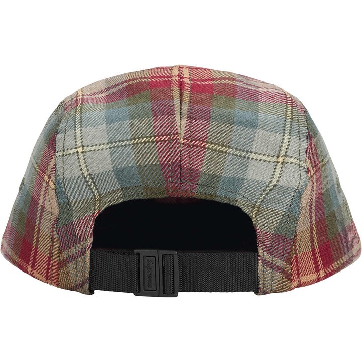 現貨┃Supreme 25FW Lochcarron® Camp Cap 五分割帽格紋羊毛老帽