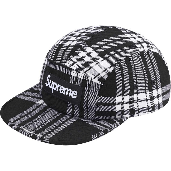Supreme Lochcarron® Camp Cap Olive 25fw 現貨┃Supreme 25FW Lochcarron® Camp Cap 五分割帽格紋羊毛老帽