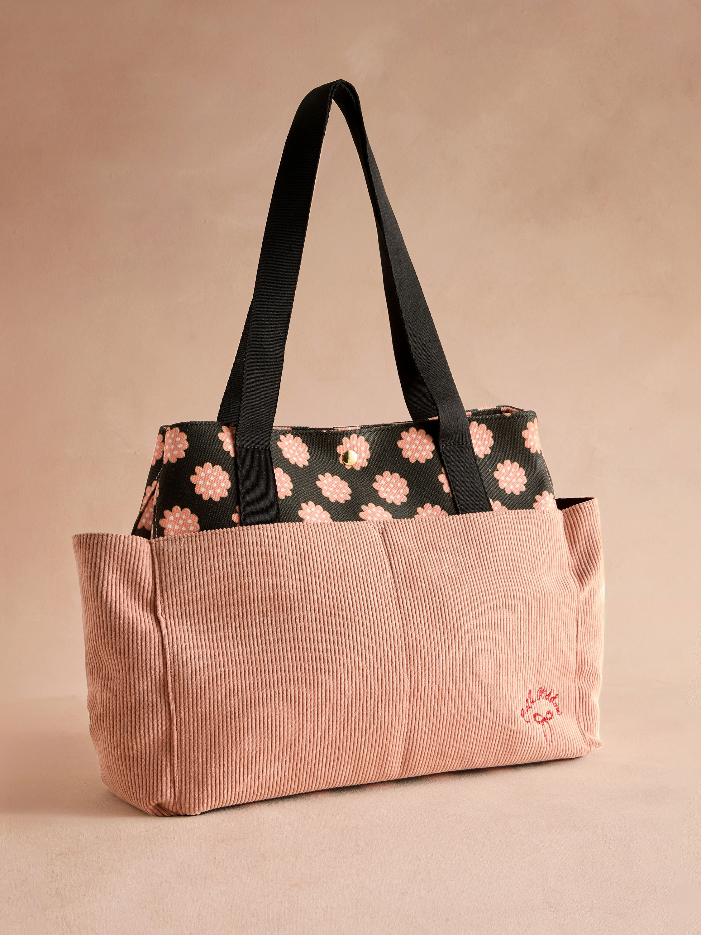 Posey Spot 燈心絨大型托特包