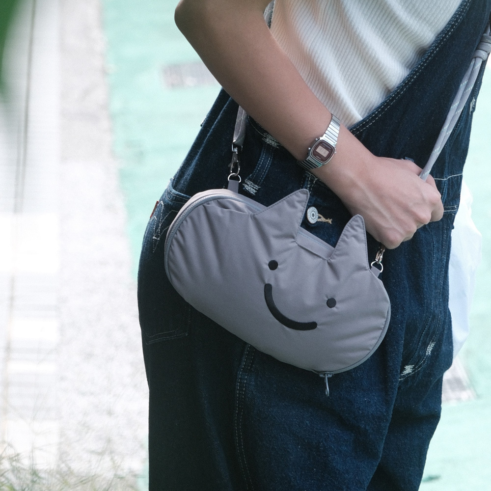 Jesper 澎皮卡荔貓肩背購物兩用包