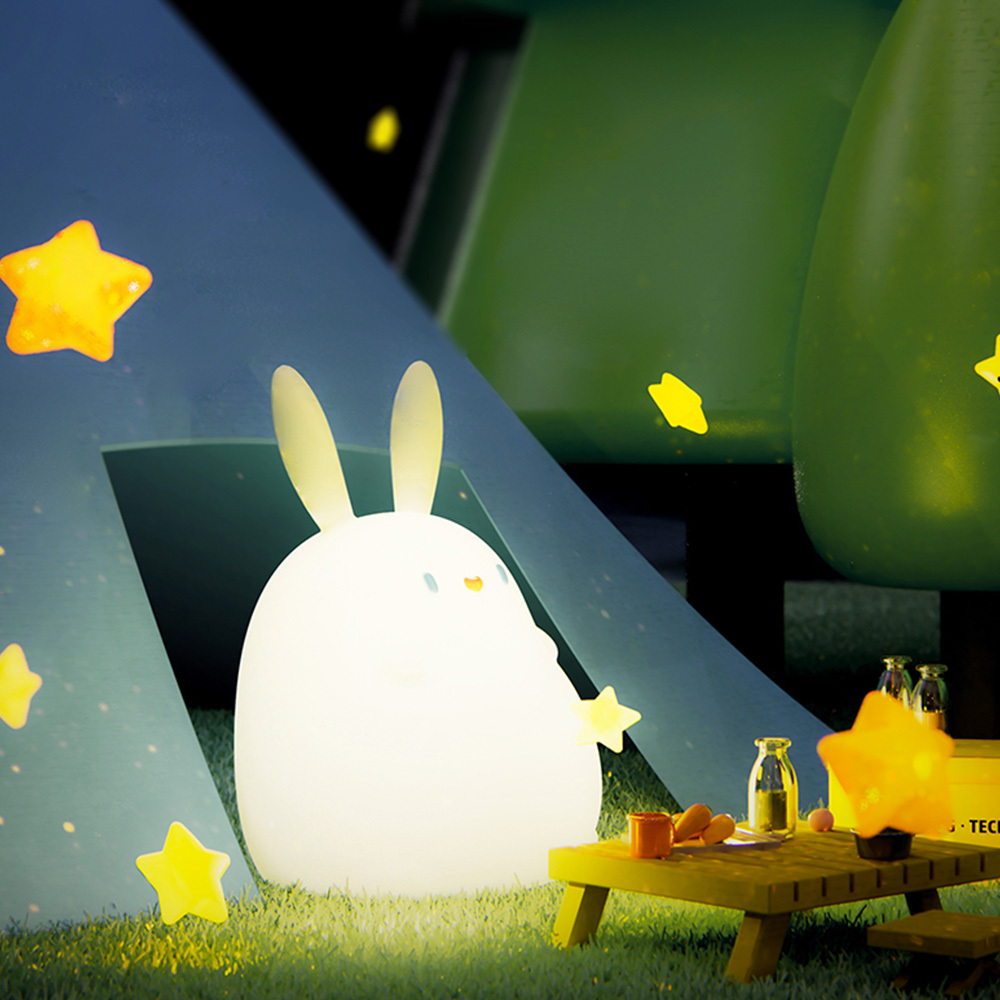 小兔幾 拍拍燈/小夜燈　舒壓小物