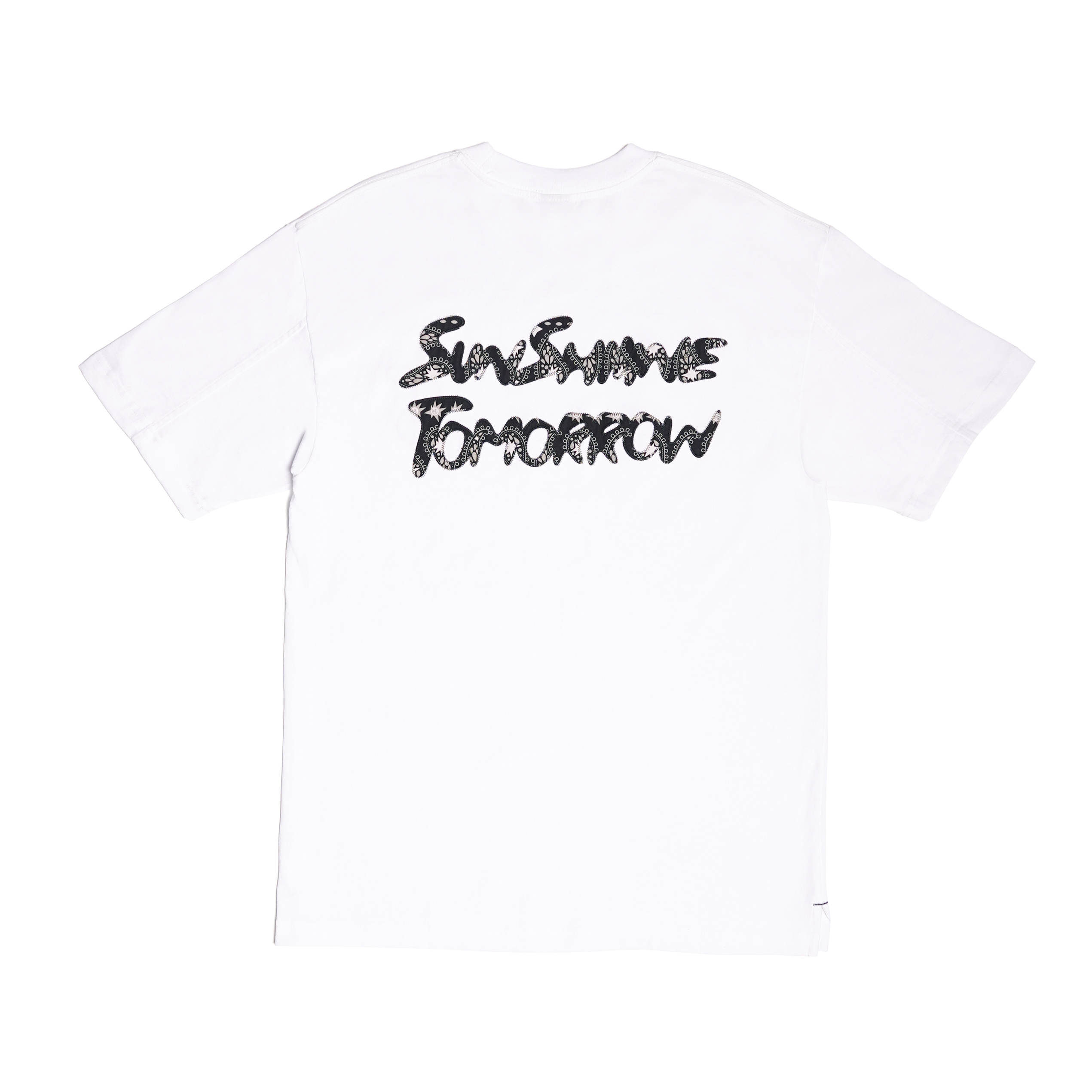 SUN SHIIINE TOMORROW BANDANA S/S TEE SST25TE03 WHITE