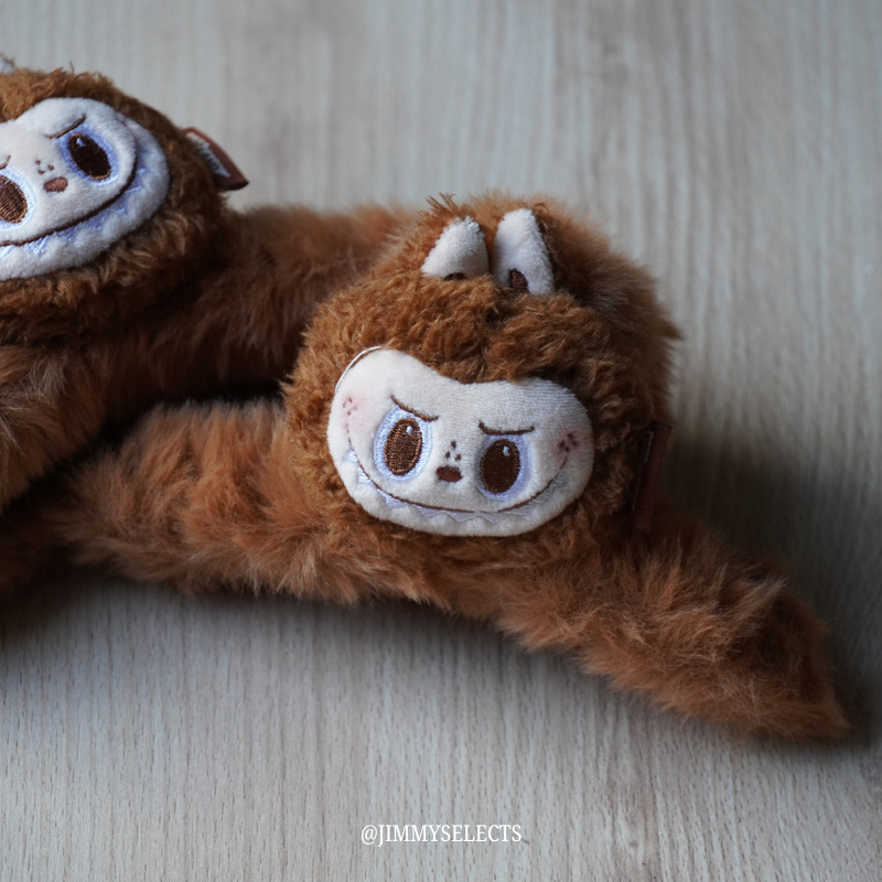 泡泡瑪特 Labubu 毛絨髮夾 可愛夾娃娃 THE MONSTERS經典款 潮流小物  LISA同款Aug25