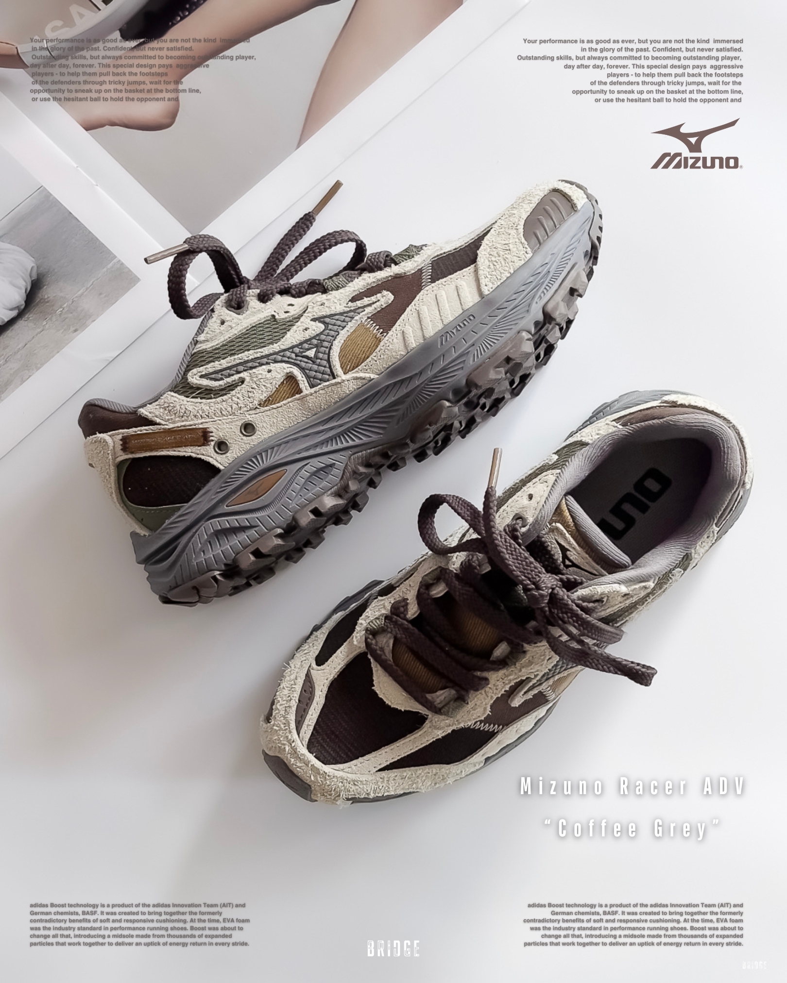 『今年最美ADV 🏔️』Mizuno Racer ADV "Coffee Grey"_D1GH241213