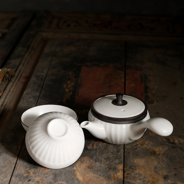 鹿港窯禮品館 |定窯旅行茶具組推薦 便攜高雅古韻茶器 品茗收藏首選