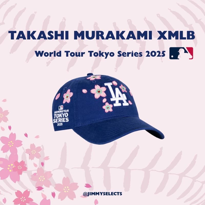 【Takashi Murakami × MLB】World Tour Tokyo Series 2025  大谷翔平 聯名限量 棒球帽 潮流藝術家款 洛杉磯道奇 Shohei Ohtani