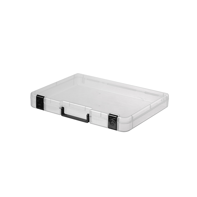 A4可立式文件收納盒/附提把