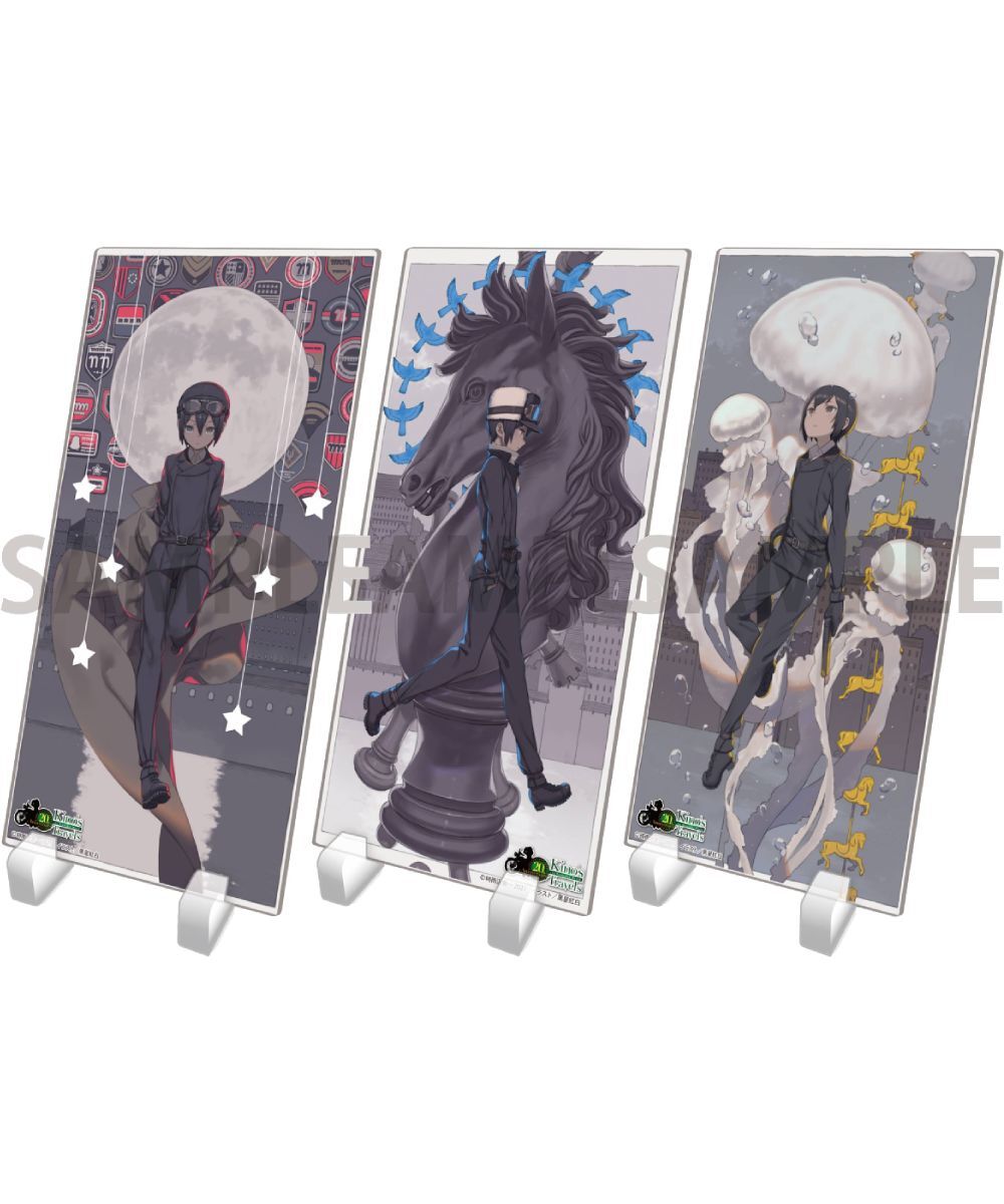 預購-『奇諾の旅 the Beautiful World Best Selection』復刻版壓克力板 系列【日本進口精品】