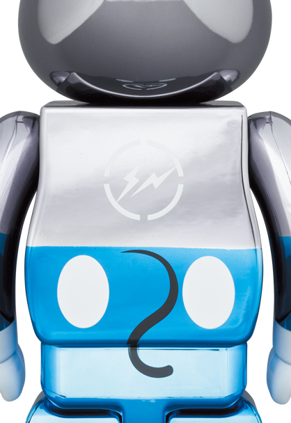BE@RBRICK fragmentdesign MICKEY MOUSE BLUE Ver.100％ & 400％